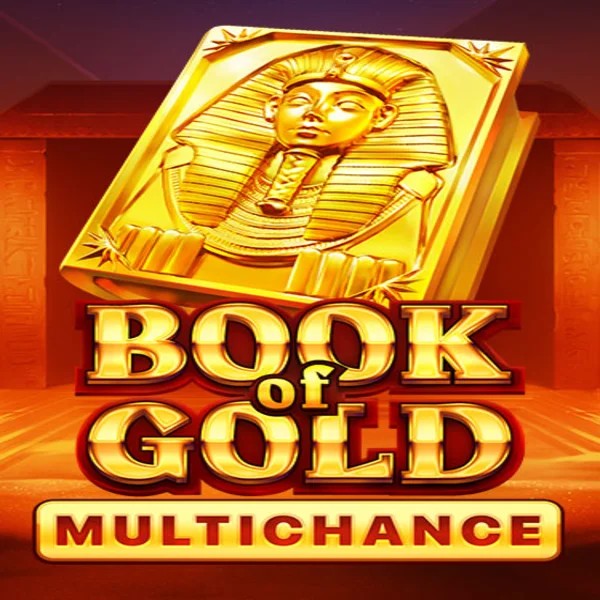 Official Slots logo: Book of Gold Multichance by Playson at Pommi Casino