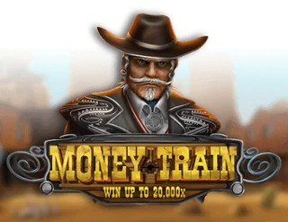 Money Train slot logo by Relax Gaming at Pommi Casino